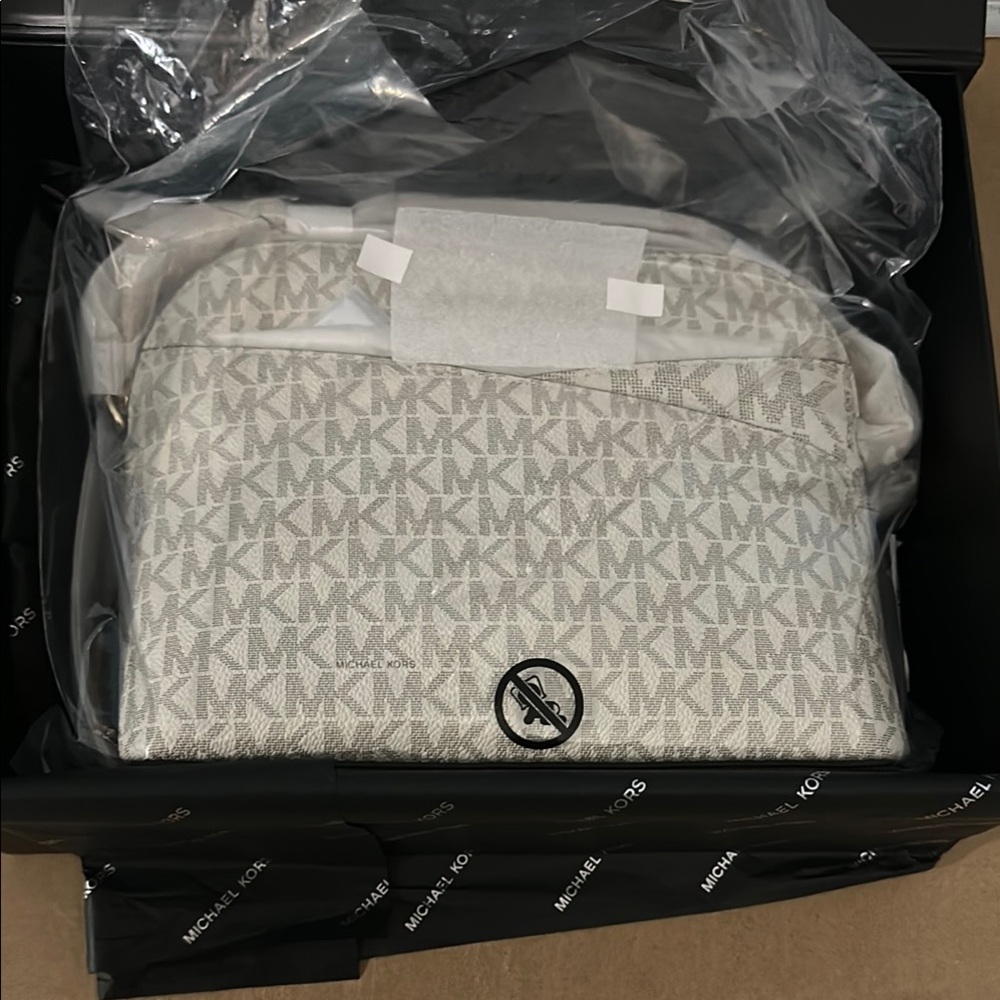 Michael Kors Monogram Crossbody Bag